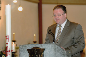 Marc Venten in der katholischen Kirche zu St. Andreas Korschenbroich